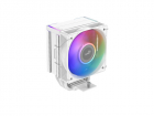 Кулер для процессора/ CPU Cooler SAMA X40L WH (200W, 4-pin PWM, 133.5mm, 4x6mm, ARGB, 1x100mm, 56.6CFM, 31.2dBA, 2600RPM, S: 1851/ 1700/ 1200/ 115X, AM5/ AM4, white) (X40-WHWAYXOX-G)
