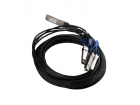 Трансивер MikroTik XQ+BC0003-XS+ - 100G DAC cable QSFP28 to 4x SFP28, 3m, (XQ+BC0003-XS+)