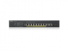 ZYXEL Hybrid Smart PoE ++ ZYXEL NebulaFlex XS1930-12HP switch, 19 "rack, 10xRJ-45: 1 / 2.5 / 5 / 10G (8 of them PoE ++ (802.3bt), 2xSFP +, 375 W PoE budget, standalone / cloud management, (XS1930-12HP-ZZ0101F)