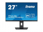 Монитор Iiyama 27" ProLite XUB2793QSU-B7 черный IPS LED 1ms 16:9 HDMI M/ M матовая HAS Piv 1300:1 300cd 178гр/ 178гр 2560x1440 100Hz DP 2K USB 5.6кг (XUB2793QSU-B7)