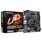 Материнская плата Gigabyte A520M S2HP A520, AM4, 2*DDR4, 1*PCIEx16, 2*PCIEx1, 1*M.2, 6*USB3.2Gen1, 8*USB2.0, 4*SATA3.0, 1G, VGA, DP, HDMI, M-ATX, RTL (A520M S2HP)