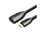 Кабель-удлинитель Vention HDMI High speed v2.0 19F/ mini HDMI 19M - 1м (ABAAF)
