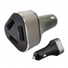 Зарядное устройство ACD АЗУ (ACD-C233-X3B) 23Вт, 3xUSB 1QC+2Smart, 3.6;12В, 3А RTL (120) (ACD-C233-X3B)