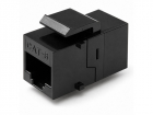 Неэкранированный проходной модуль Keystone предназначен для соединения двух кабелей витая пара оконеченных разъемами RJ45. Категория 6. Цвет - черный (ADV6-RJRJ45BK)