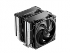 Кулер для процессора DEEPCOOL AG620 G2 LGA1954/ 1851/ 1700/ AM5/ AM4 (9шт/ кор, TDP 270W, PWM, DUAL Black Fan 120mm, 6 тепл. трубок, черный) RET (R-AG620-BKNPMG2-G)