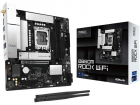 Материнская плата ASROCK B860M Rock WiF, LGA1851, B860, 4*DDR5, 4*SATA, 4*M.2, 4*USB 3.2, 3*USB 2.0, Type-C, 2*PCIx16, 1*M.2 (Key E), HDMI, mATX (B860M ROCK WIFI)