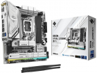 Материнская плата ASROCK B860M STEEL LEGEND WIFI, LGA1851, B860, 4*DDR5, 4*SATA, 4*M.2, 4*USB 3.2, 2*USB 2.0, Type-C, 2*PCIx16, 1*M.2 (Key E), HDMI+DP, mATX