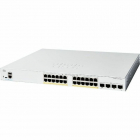 Коммутатор CISCO Catalyst 1200 24x10/100/1000 RJ-45 PoE+, 4x1G SFP+ uplinks, PoE+ 195W, Rack Mounting kit, Fanless, C1200-24P-4G (C1200-24P-4G)
