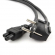 Миниатюра товара - Сетевой кабель CISCO CAB-AC-C5-EUR AC Power Cord, Type C5, Continental Europe, 1.8m 50см (CAB-AC-C5-EUR)