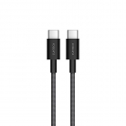 USB кабель CukTech Type-C to braided cable?1.5m?3A 60W black CTC315P (CKCTC315PCHG)