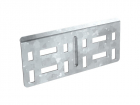 Пластина соединительная 80мм HDZ IEK (CLM51D-PS-080-HDZ)