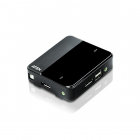 Квм переключатель 2-Port USB 4KUHD DP/ Audio KVM Switch (CS782DP-AT), ATEN