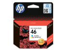 Картридж Cartridge HP №46 для Deskjet Ink Advantage 2020hc Printer / 2520hc AiO, трехцветный