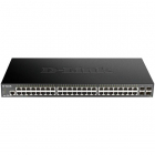 Управляемый L3 коммутатор/ Управляемый L3 коммутатор, 48x1000Base-T, 4х10GBase-X SFP+, CLI, консольный порт RJ-45, RU ПО (DGS-1250-52X/RU/A1A)
