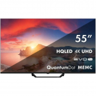 Телевизор QLED Haier 55" Smart TV S2 Pro Frameless черный 4K Ultra HD 60Hz DVB-T DVB-T2 DVB-C DVB-S DVB-S2 USB WiFi Smart TV (RUS) (DH1VMKD03RU)