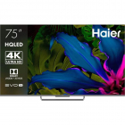Телевизор QLED/ Телевизор QLED Haier 75" Smart TV S6 Frameless серый 4K Ultra HD 144Hz MEMC DVB-T DVB-T2 DVB-C DVB-S DVB-S2 USB WiFi Smart TV (DH1WVJD02RU)
