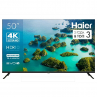 Телевизор LED Haier 50" LED S2 Frameless черный 4K Ultra HD 60Hz MEMC DVB-T DVB-T2 DVB-C DVB-S DVB-S2 USB WiFi Smart TV (DH1ZQBM00RU)