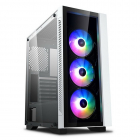 Корпус Deepcool MATREXX 55 V3 ADD-RGB WH 3F White, E-ATX, CPU Height 160mm, VGA max 370mm, USB 2.0 x 2, USB 3.0 x 1, Audio x 1, Mic x 1, int. 3.5"/ 2.5" x 2 , 2.5" x 2+2, Ext. 5.25" x 0 (DP-ATX-MATREXX55V3-AR-WH-3F)