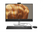 Моноблок Dell Pro 24 Plus QB24250 23.8" Full HD Core Ultra 7 265 (2.4) 32Gb SSD1Tb Graphics CR Windows 11 Pro GbitEth WiFi BT клавиатура мышь Cam серебристый 1920x1080 (DP24PL-7241)
