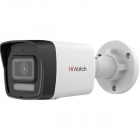6Мп IP-камера HiWatch DS-I650M(C) (2.8mm) с EXIR-подсветкой до 30м и встроенным микрофоном IP Камера, цилиндрическая (DS-I650M(C) (2.8MM))