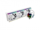 Водяное охлаждение для процессора/ Water Cooling System Thermalright Frozen Infinity 360 (360mm, White, ARGB/ Fans: 3x120mm, 68.9CFM, 28.2dBA, 2000RPM/ Pump height 60mm, Rad thickness 27mm/ S: 1700, 1200, 1851, 115X, 2011, 2066, AM5, AM4) (F-INFINITY-WH-360)