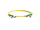 Hyperline FC-D2-9-FC/AR-FC/AR-H-5M-LSZH-YL Патч-корд волоконно-оптический (шнур) SM 9/125 (OS2), FC/APC-FC/APC, 2.0 мм, duplex, LSZH, 5 м (FC-D2-9-FC/AR-FC/AR-H-5M-LSZH-YL)