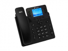IP-телефон Flat-Phone B6: 6 SIP-аккаунтов, 2 порта 10/100/1000BASE-T (RJ-45), ЖК-дисплей, PoE, адаптер питания 220В (FLAT-PHONE-B6P)