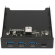 Миниатюра товара - Адаптер Gembird Планка USB 3.0 на переднюю панель в отсек 3.5" 3xUSB-A 3.0 + 1xType-C (FP3.5-USB3-3A1C)