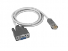 Greenconnect Адаптер-переходник 1.0m серый, DB9 RS-232 / RJ45 9F/ 8P8C, 30AWG, GCR-DB9LNC-1.0m, (GCR-DB9LNC-1.0M)