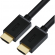 Миниатюра товара - GCR Кабель 0.5m HDMI Ultra HD 4K 60Hz, Full HD, 3D, черный, 24K GOLD, 30/ 30 AWG, 2 Х экран (GCR-HM410-0.5M)