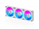 Миниатюра товара - Вентилятор в корпус GIGABYTE GP-GBT EZFAN1203 ICE 3X120mm ARGB FANs set. PWM, 3 Pin (GP-EZFAN1203 ICE)