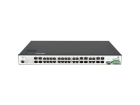IES2000-5024T8C4X Коммутатор Managed L3-Lite industrial switch with 16 Gigabit TX port, 8 Gigabit TX/SFP combo ports and 4 10GE SFP+ ports, 1 CLI port, supports industrial ring protection protocol, operating temperature: -40~85°C; dual industrial AC (IES2000-5024T8C4X)