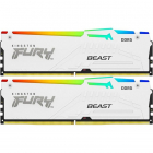 Оперативная память DDR5 2x16GB 6400MHz Kingston KF564C32BWEAK2-32 Fury Beast RGB RTL Gaming PC5-51200 CL32 DIMM 288-pin 1.4В kit dual rank с радиатором Ret (KF564C32BWEAK2-32)
