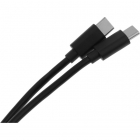 Кабель KingPrice KP-USBCC-3A-2m USB Type-C (m)-USB Type-C (m) 2м черный, (KP-USBCC-3A-2M)