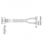 Кабель L285MM007-SD-R Cable MCIO x16 124P (STRAIGHT TYPE) -TO- 2*MCIO x8 74P (STRAIGHT TYPE) , 85 Ohm, L:80cm (L285MM007-SD-R)