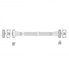 Кабель L285MM008-SD-R Cable MCIO x8 74P (угловой Right Angle) -TO- MCIO x8 74P (угловой Right Angle) , 85 Ohm, L:80cm (L285MM008-SD-R)
