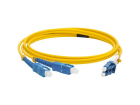 Патч-корд Lanmaster LAN-2LC-2SC/SU-15 2xOS2 LC дуплекс-SC дуплекс 15м LSZH оранжевый (LAN-2LC-2SC/SU-15)
