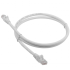 Патч-корд Патч-корд LANMASTER LSZH UTP кат.6, 0.5 м, белый (LAN-PC45/U6-0.5-WH)
