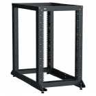 Стойка двухрамная ITK Linea LF05-24U61-2GM 24U 600ммX1000мм 700кг черный, (LF05-24U61-2GM)