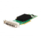 Сетевой адаптер Broadcom Emulex LPe31004-M6 Gen 6 (16GFC), 4-port, 16Gb/ s, PCIe Gen3 x8, LC MMF 100m, трансиверы установлены. Not upgradable to 32GFC (16) (LPE31004-M6)