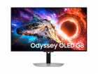 Монитор Samsung 32" Odyssey OLED G80SH S32HG802SI OLED 16:9 3840x2160x240Hz 0,03ms 300cd 1,5М:1 1,07 млрд 178/178 DP; 2xHDMI; USB-C (98Вт) 2xUSB3.2 Gen1 Tilt Swiv HAS Pivot БП внешн VESA Silver (LS32HG802SIXCI)