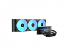 Система водяного охлаждения DEEPCOOL LT360 VISION ARGB LGA1851/ 1700/ 1200/ 115X/ AM5/ AM4 (6шт/ кор, TDP 300W, ARGB Lighting, Anti-Leak edition, PWM, TRIPLE FAN) BOX (R-LT360VISION-BKAMMC-G-1) (LT360 VISION ARGB)