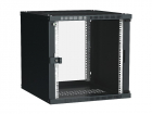 ITK Шкаф LINEA WE 9U 600x450мм дверь стекло черный (LWE5-09U64-GF)