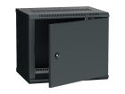 ITK Шкаф LINEA W 6U 600x450 мм дверь металл, RAL9005 (LWR5-06U64-MF)