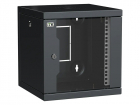 LINEA WS Шкаф 10" 9U 320х310мм дверь стекл. черн. (LWS5-09U33-GF)