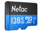 Карта памяти NeTac P500 Standard MicroSDXC 128GB U1/ C10 up to 80MB/ s, retail pack card only, (NT02P500STN-128G-S)