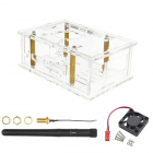 Orange Pi 5 pro Acrylic case (ORANGE PI 5 PRO ACRYLIC CASE)