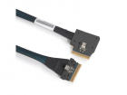 Кабель JPC P5003DR00800-2 Cable Slimline SASx8 74P (SFF8654, угловой RightAngle) -TO- Slimline SASx8 74P (SFF8654, прямой Straight Type), (FOR PCIe GEN4), L:80cm (C5454) (P5003DR00800-2)