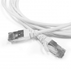 Кабельная сборка Hyperline PC-LPT-SFTP-RJ45-RJ45-C6-5M-LSZH-WT Патч-корд S/FTP, экранированный, категория 6 (100% Fluke Component Tested), 28AWG, LSZH, 5м, белый (PC-LPT-SFTP-RJ45-RJ45-C6-5M-LSZH-WH)