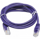 Патч-корд Premier PP12-1.5M/ V 1000Гбит/ с UTP 4 пары cat.5E CCA molded 1.5м фиолетовый RJ-45 (m)-RJ-45 (m) (PP12-1.5M/ V)